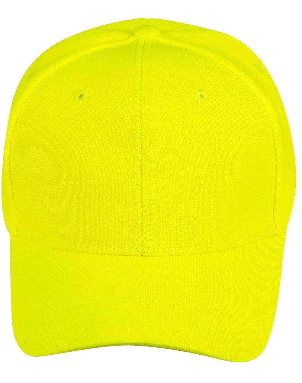 Australian Industrial Wear Active Wear Fluoro/Yellow / One size Pique Mesh Cap CH77